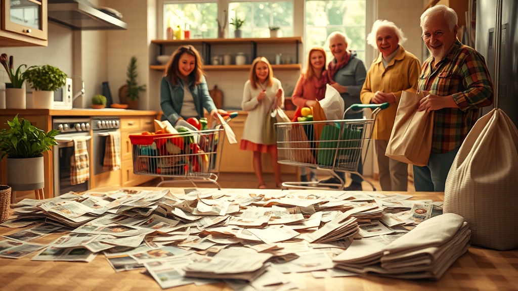 소비쿠폰, 놓치지 마세요! (realistic 스타일)