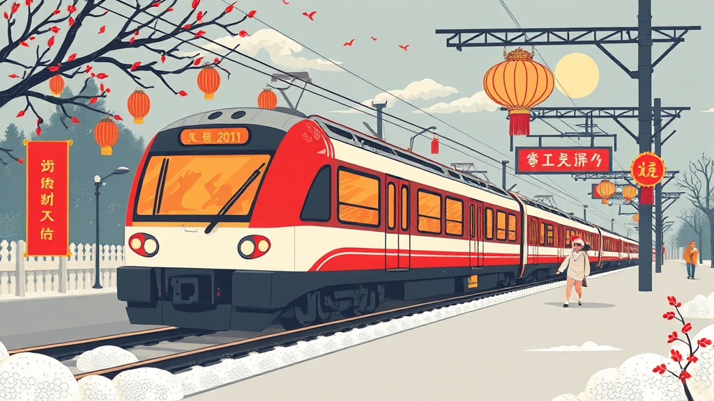 SRT 설날 예매 일정 (illustration 스타일)