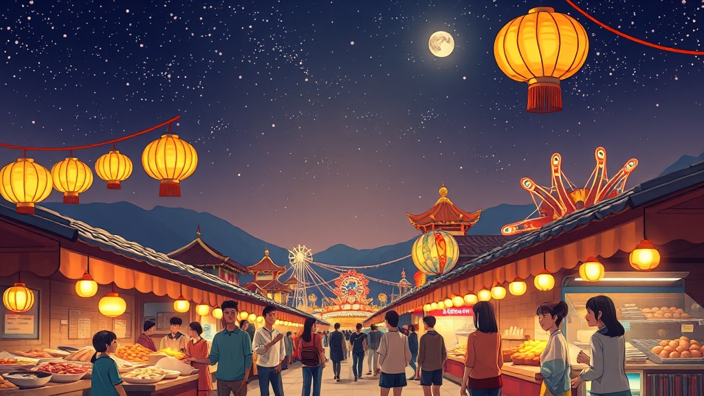 맛있는 음식 & 편의시설 (cartoon 스타일)