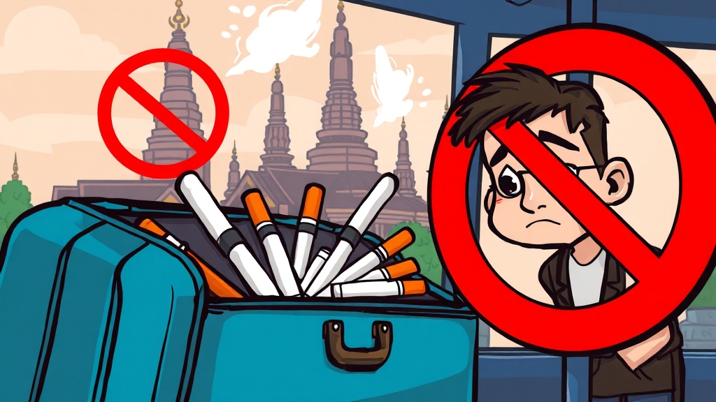 전자담배 완전 금지 국가 리스트 (cartoon 스타일)