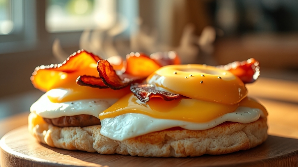 맥머핀 비교 (realistic 스타일)