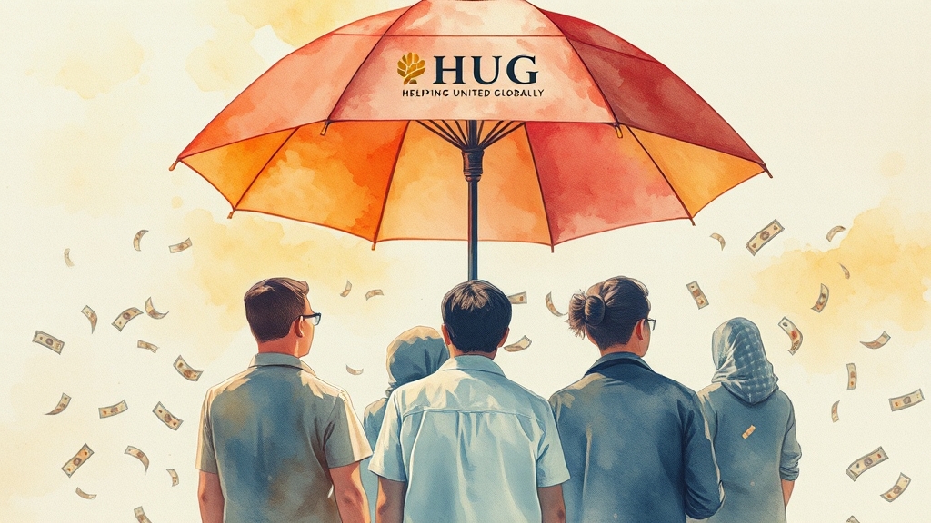 전세보증보험, 왜 필요할까요? (watercolor 스타일)