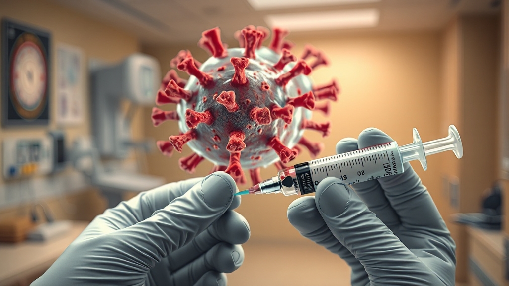 3가 vs 4가, 어떤 백신을 골라야 할까요? (realistic 스타일)