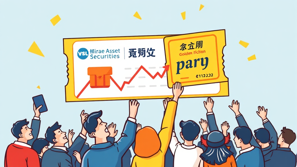 공모주 청약, 언제 어떻게? (cartoon 스타일)