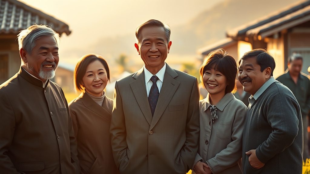 전원일기가 전하는 따뜻한 메시지 (realistic 스타일)