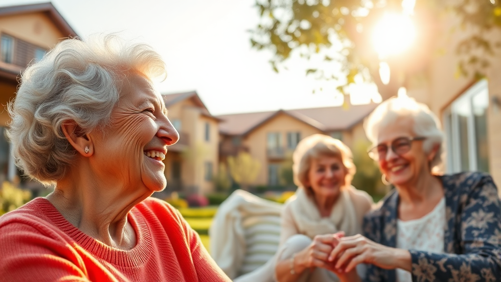 복지주택 현황 & 미래 (realistic 스타일)