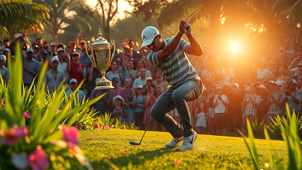 KG 레이디스 오픈 우승 뒷이야기 (realistic 스타일)