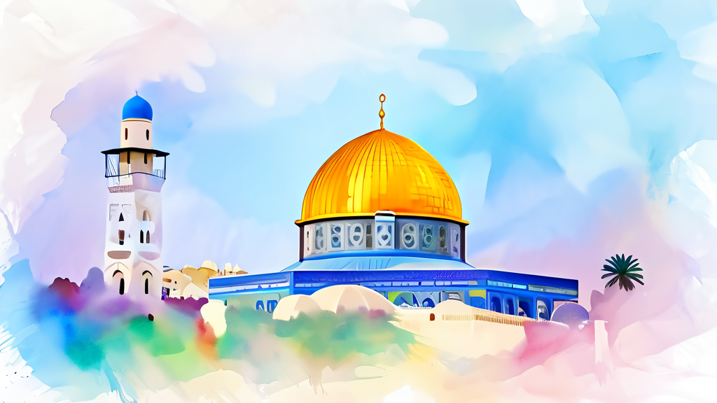 경제 동향: 환율 변동과 기업 성과 공유 논란 (watercolor 스타일)