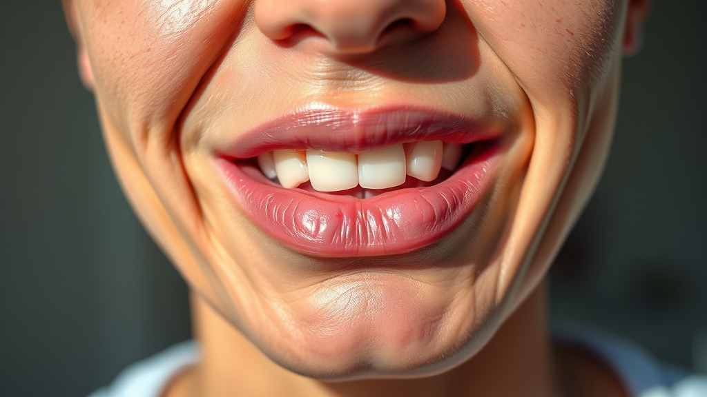 입술 물집, 이제 걱정 끝! (realistic 스타일)