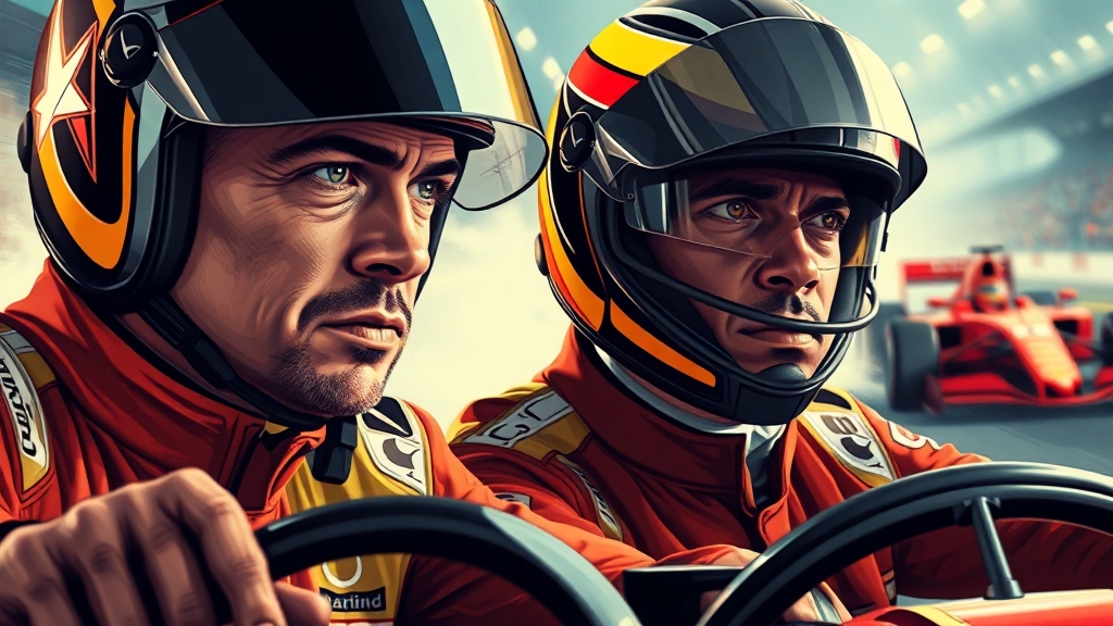 F1 더 무비 정보 (illustration 스타일)