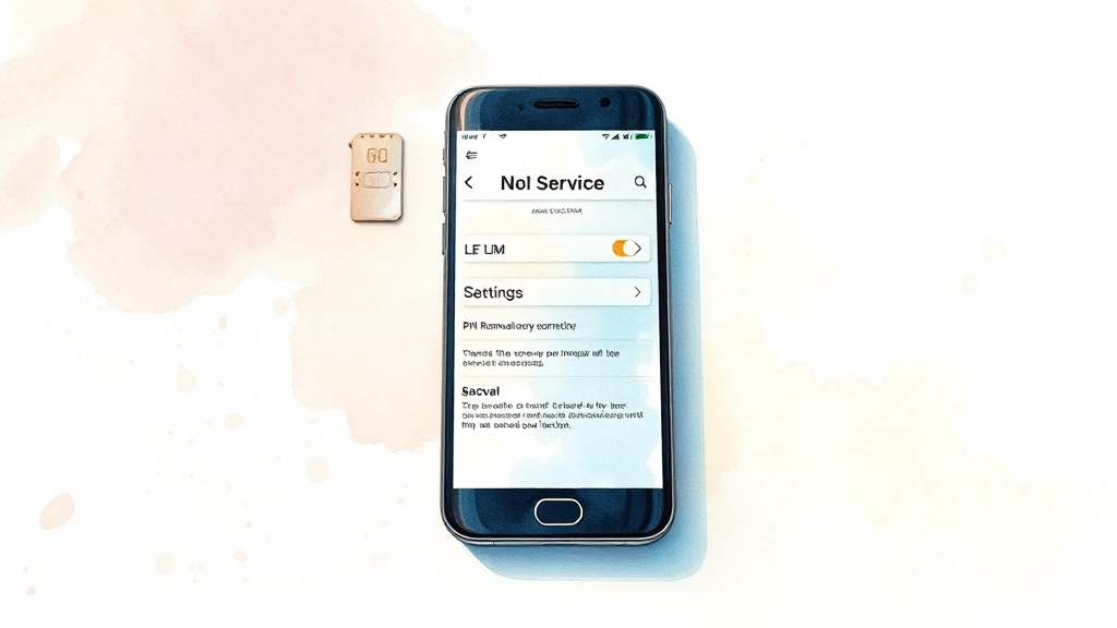 유심 교체 유심 교체, 어떻게 진행할까? (watercolor 스타일)