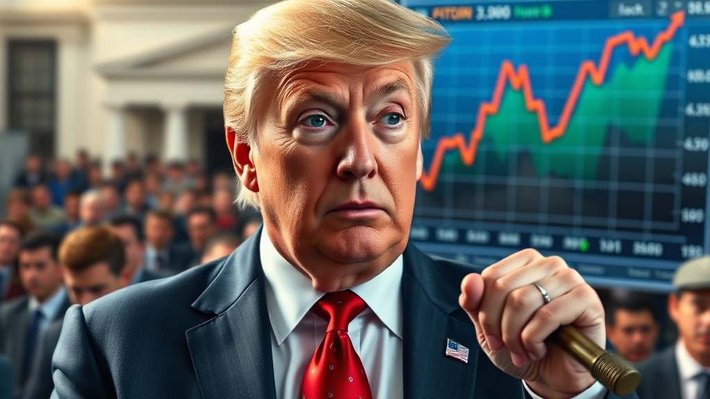 연준 경고와 시장 영향 (realistic 스타일)