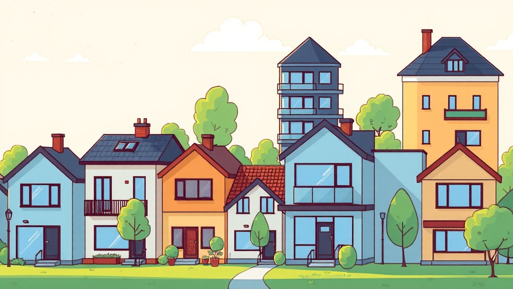 가입 대상 주택 및 조건 (cartoon 스타일)