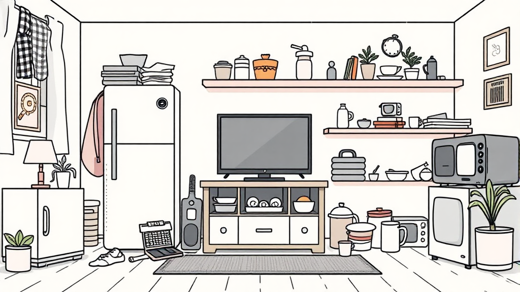 2026 폐가전 무상수거 A to Z 6 수거 전 확인사항 (illustration 스타일)