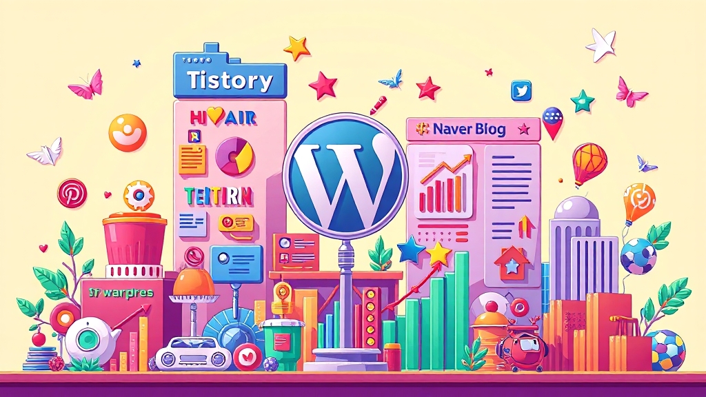 티스토리, 계속 운영해야 할까? (illustration 스타일)