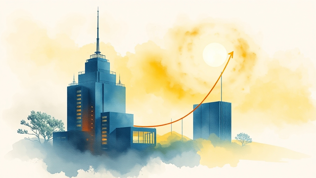 투자, 어떻게 해야 할까요? (watercolor 스타일)