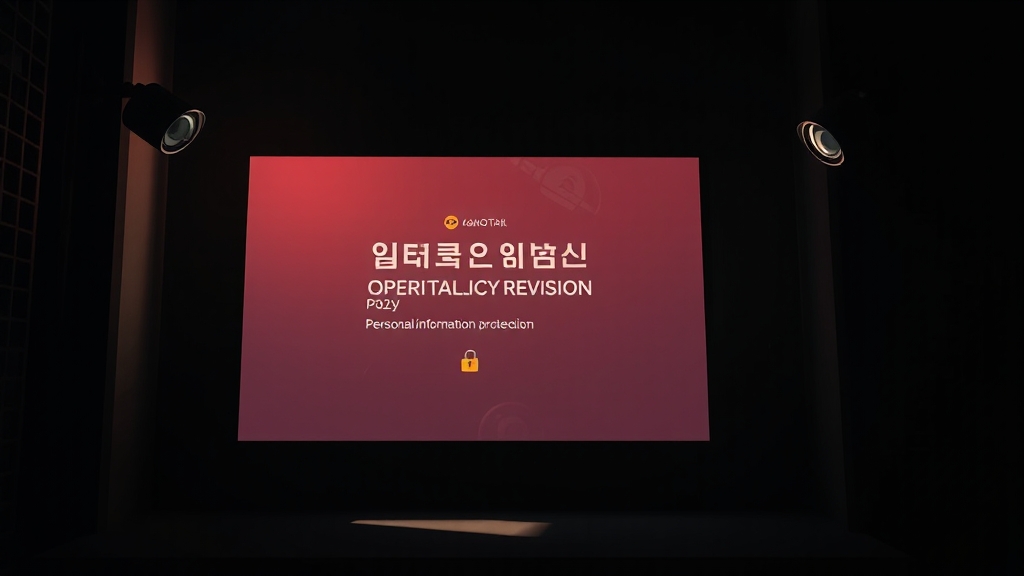 카카오톡 운영정책, 어떻게 바뀌었나? (realistic 스타일)
