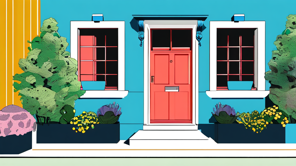 가장 쉬운 도어록 비밀번호 변경 방법 (illustration 스타일)