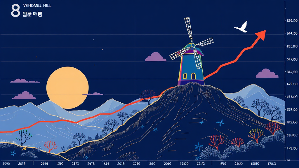 씨에스윈드 주가, 지금은? (illustration 스타일)