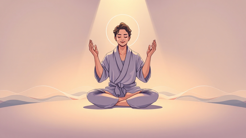 이명 완화를 위한 생활 관리법 (illustration 스타일)