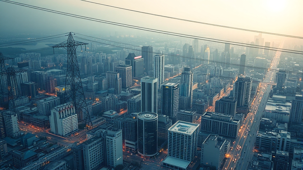 글로벌 전력망 투자 동향 (realistic 스타일)