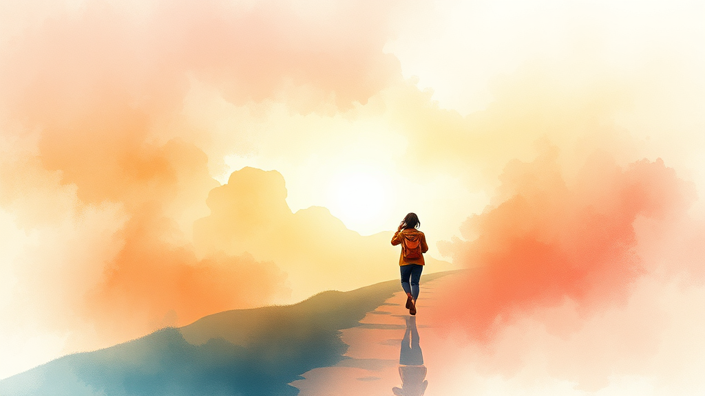 한국장학진흥원 소개 (watercolor 스타일)