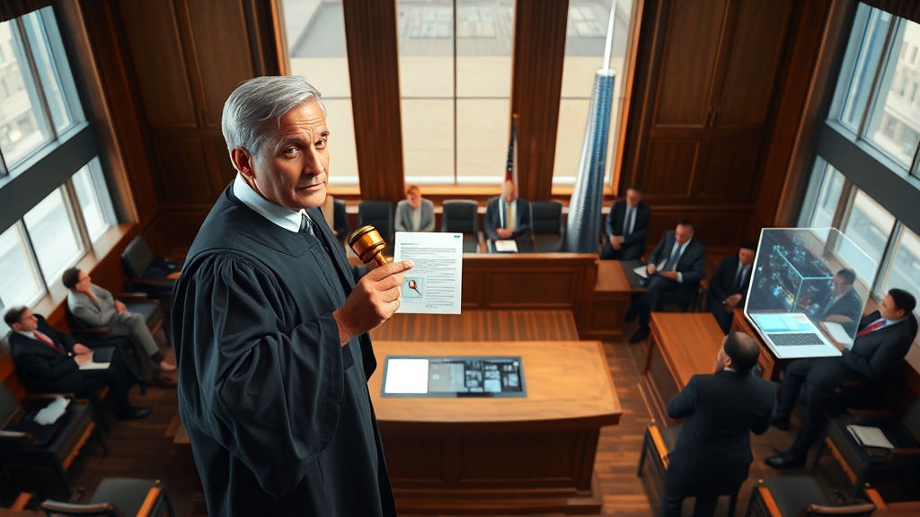 전자소송 장점과 단점 비교 (realistic 스타일)