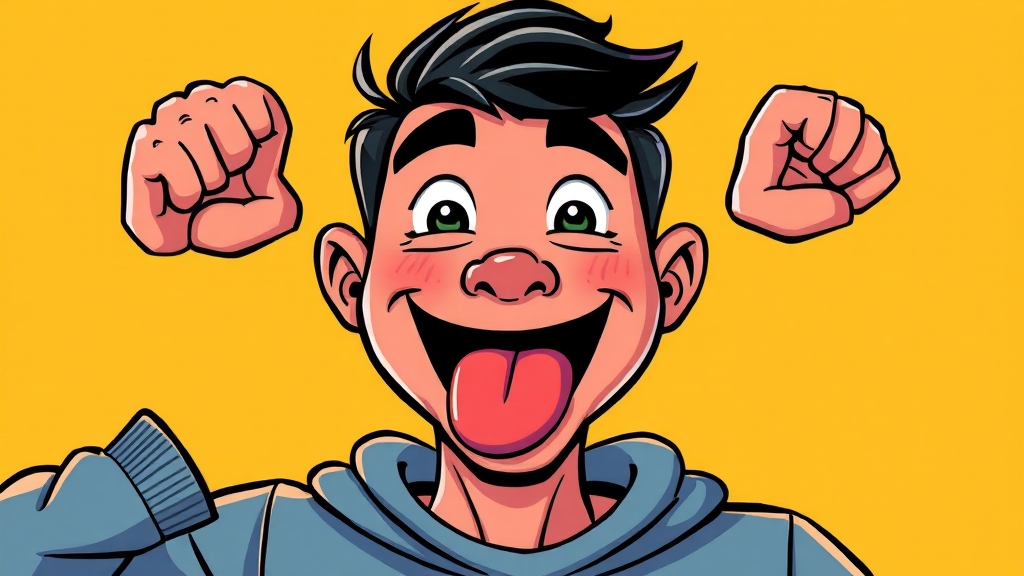 입술 & 혀 근육, 이렇게 강화하세요! (cartoon 스타일)