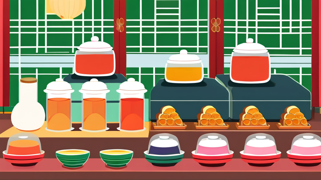 경복궁 생과방 방문 전 필수 체크리스트 (cartoon 스타일)