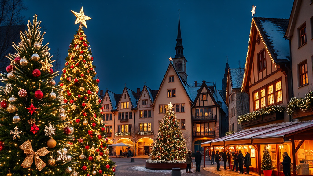 겨울 축제 핵심 포인트 (realistic 스타일)