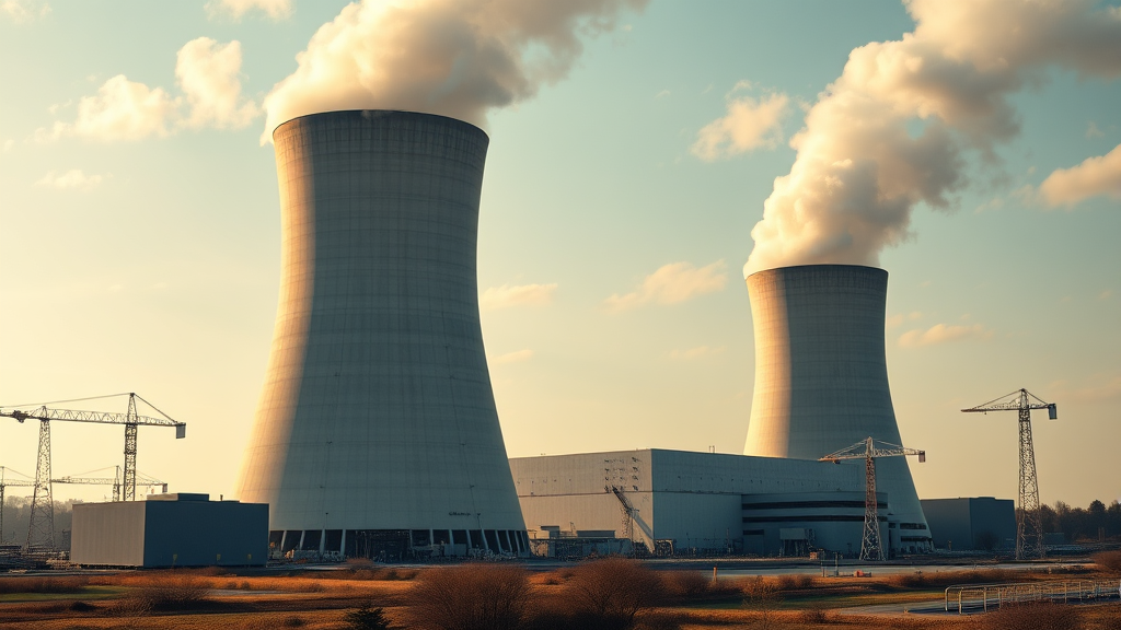 트럼프 행정부의 원자력 정책과 웨스팅하우스의 경쟁 구도 (realistic 스타일)