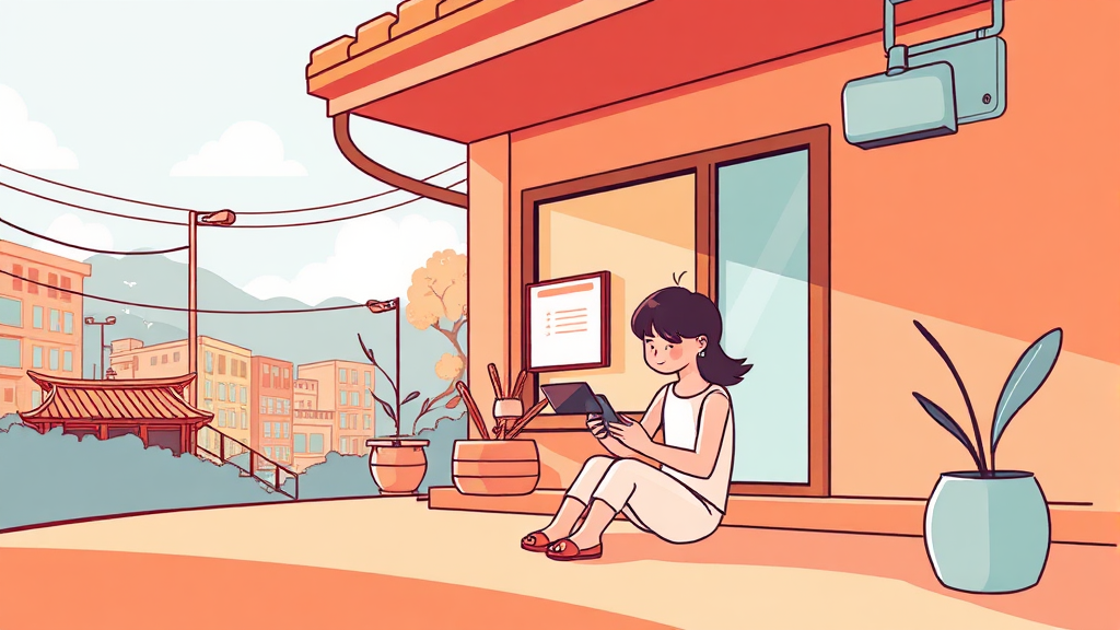 간편한 신청 방법 (illustration 스타일)