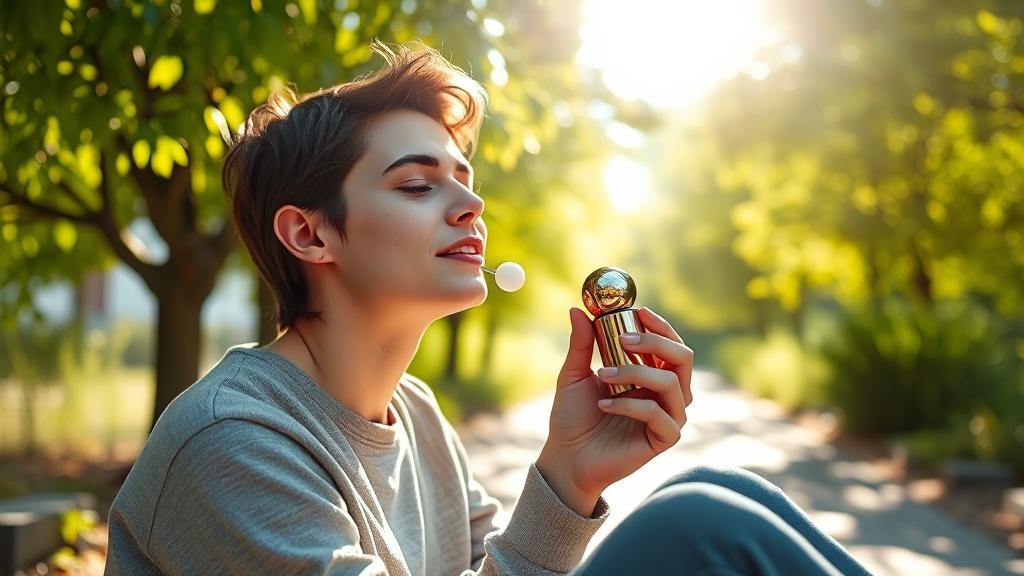 가래 제거 기기 효과 (realistic 스타일)