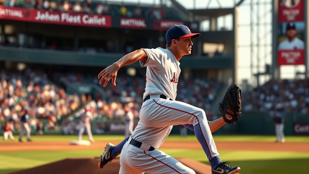 라운드별 투구수 제한과 의무 휴식 규정 완벽 분석 (realistic 스타일)