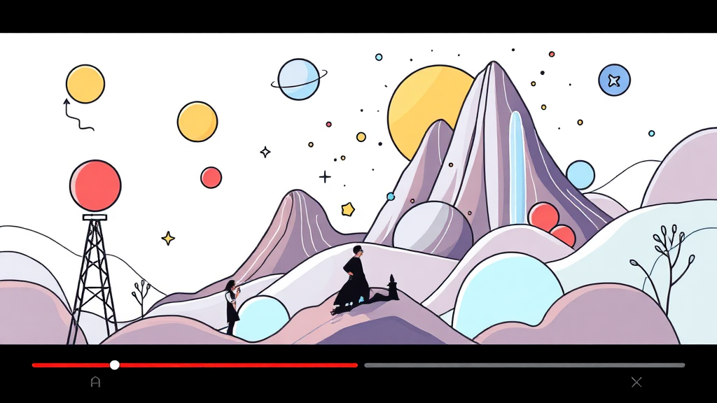 Sora 2 출시 및 향후 전망 (illustration 스타일)