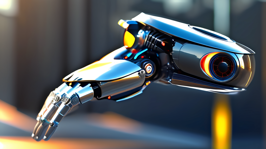 미래 전망: 로봇 핸드 시장의 성장 가능성과 투자 포인트 (realistic 스타일)