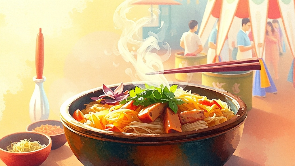 풍성한 먹거리 체험 (watercolor 스타일)