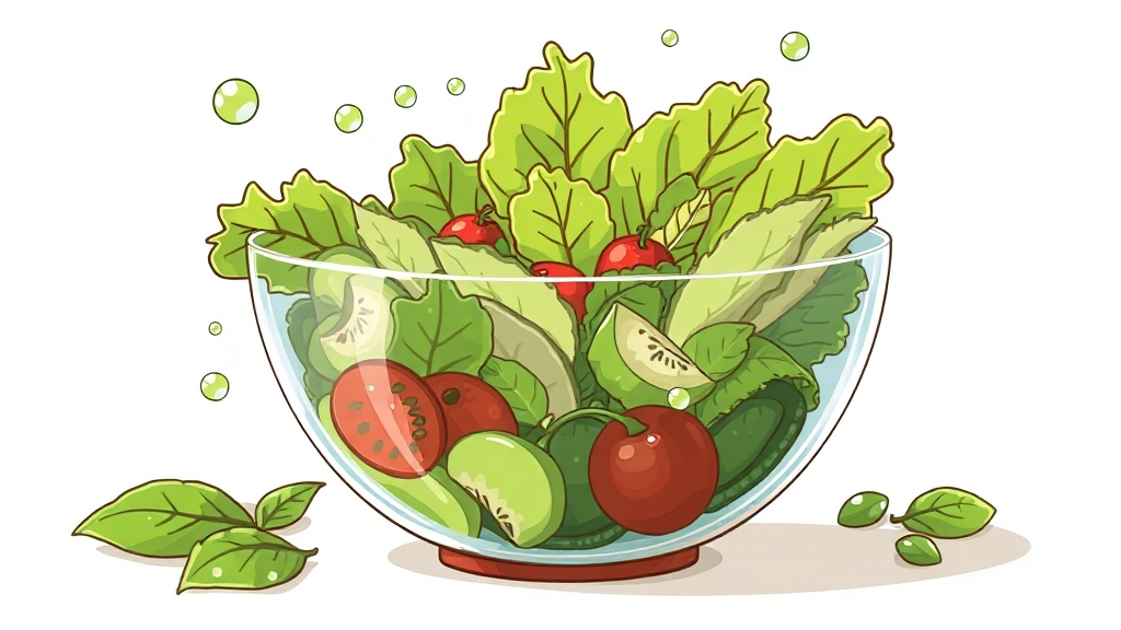 양상추 가격 & 구매 팁 (illustration 스타일)