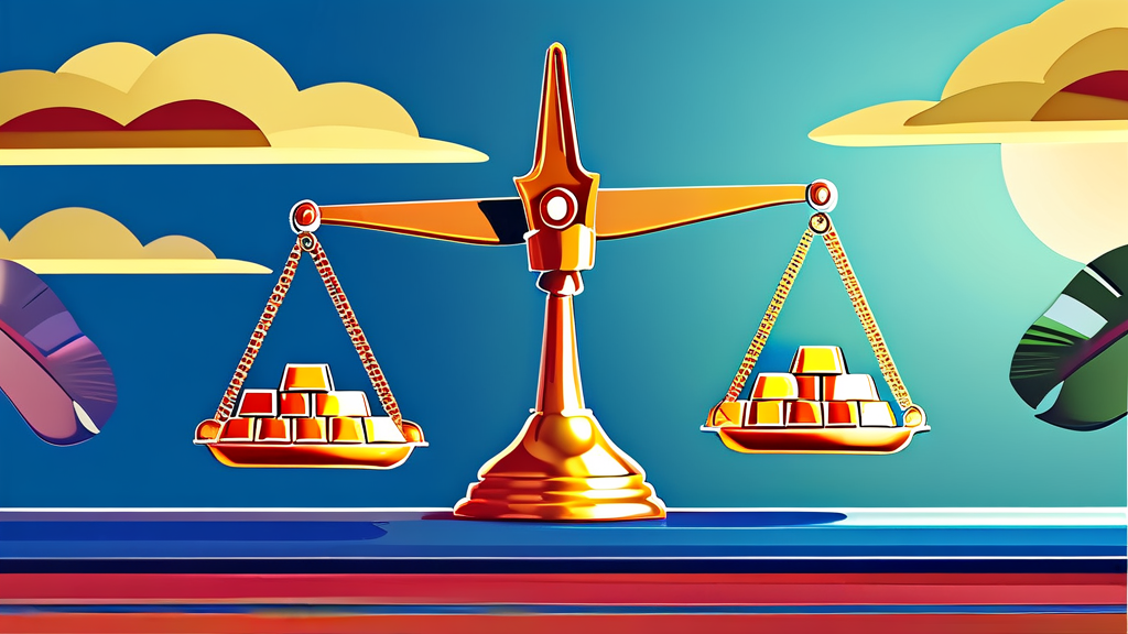 금 투자, 어떤 상품이 있을까? (실물 vs 간접 투자) (cartoon 스타일)