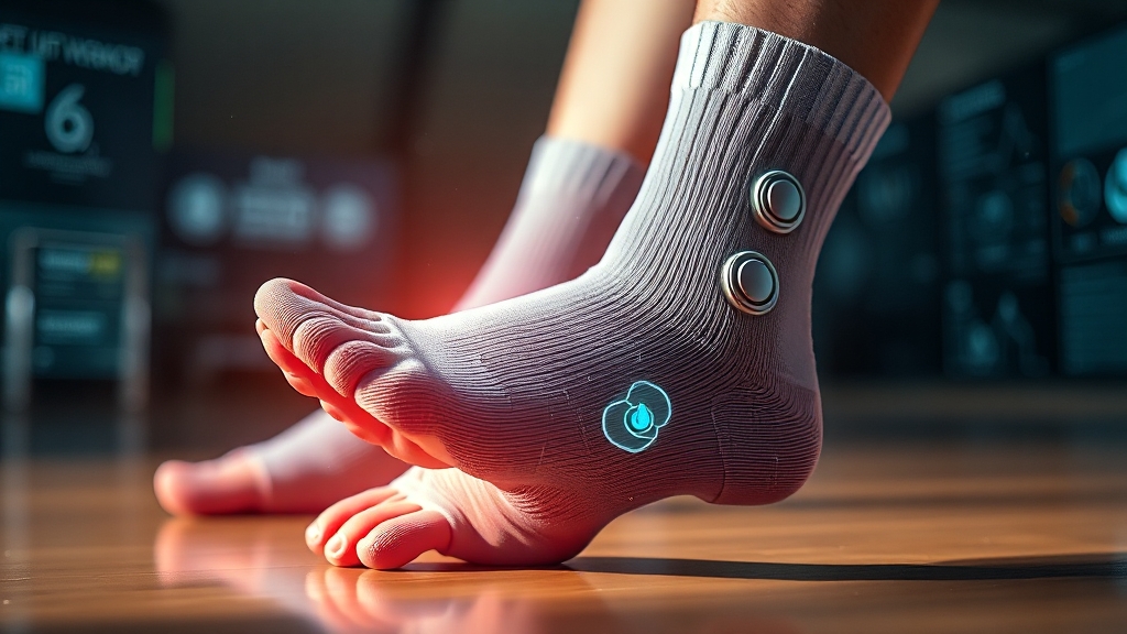 스마트 양말 작동 원리 — 센서·앱 연동