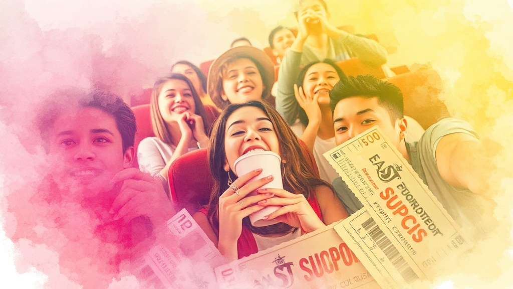 CGV 할인 쿠폰 종류 및 발급 (watercolor 스타일)