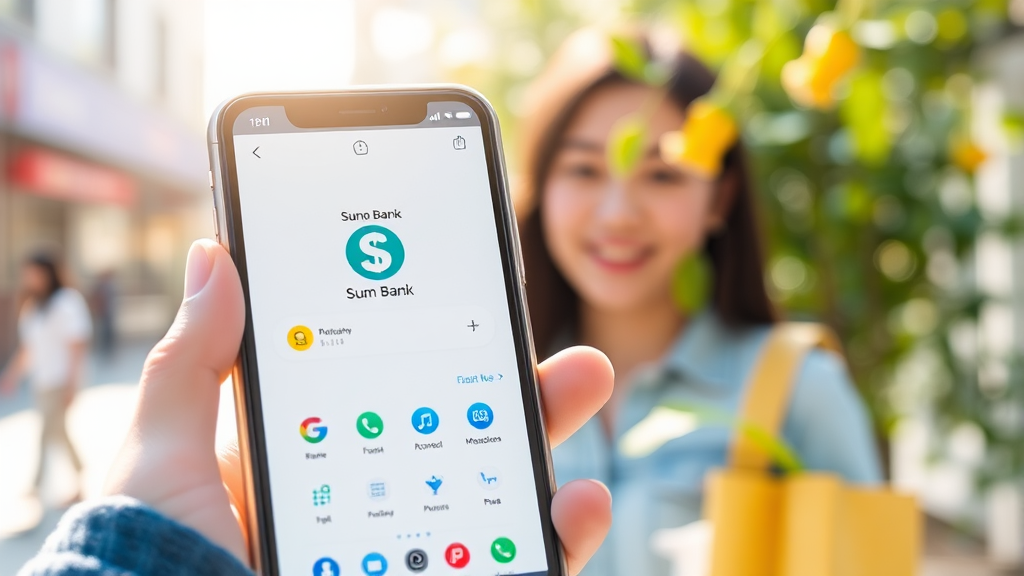 썸뱅크로 더 스마트하게! (realistic 스타일)