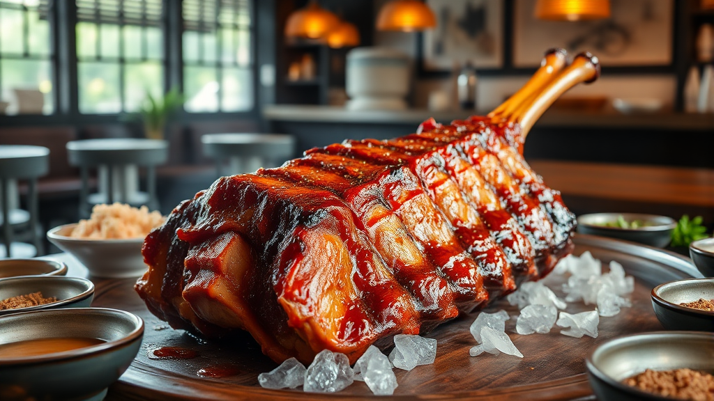 장민호 라갈비, 꼭 도전하세요! (realistic 스타일)