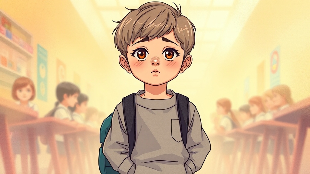 선택적 함구증이란? (illustration 스타일)