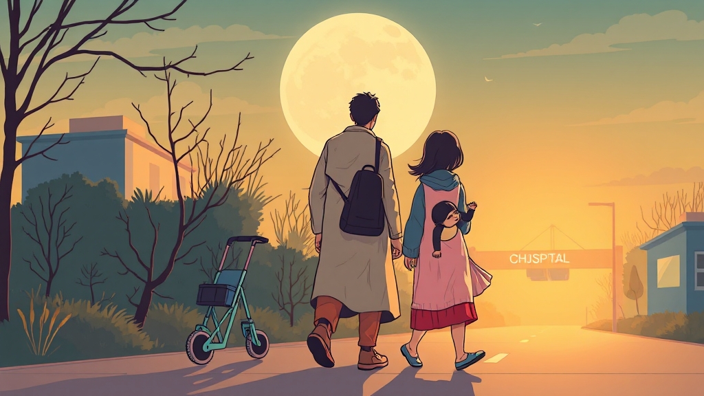 달빛어린이병원 및 소아 환자 대응 기관 (illustration 스타일)