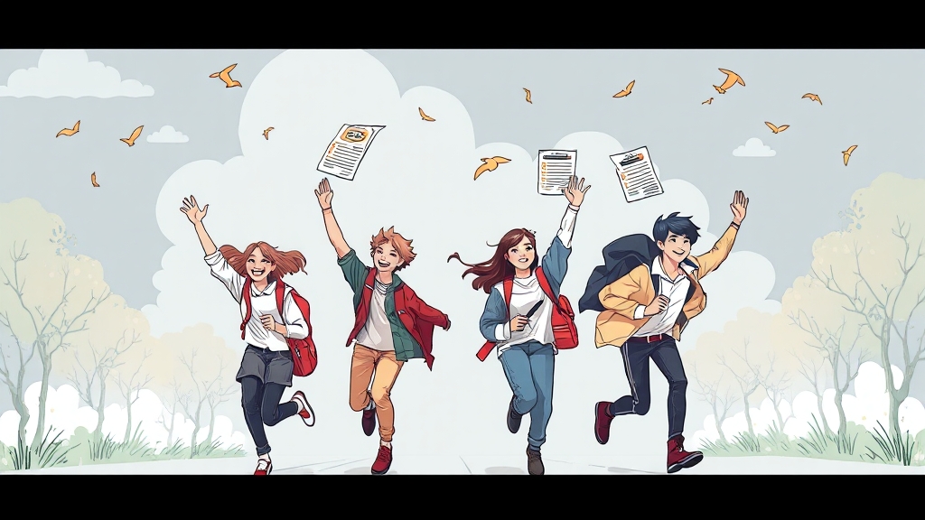 2026 수능 이후, 맞춤 입시 전략 로드맵 (illustration 스타일)