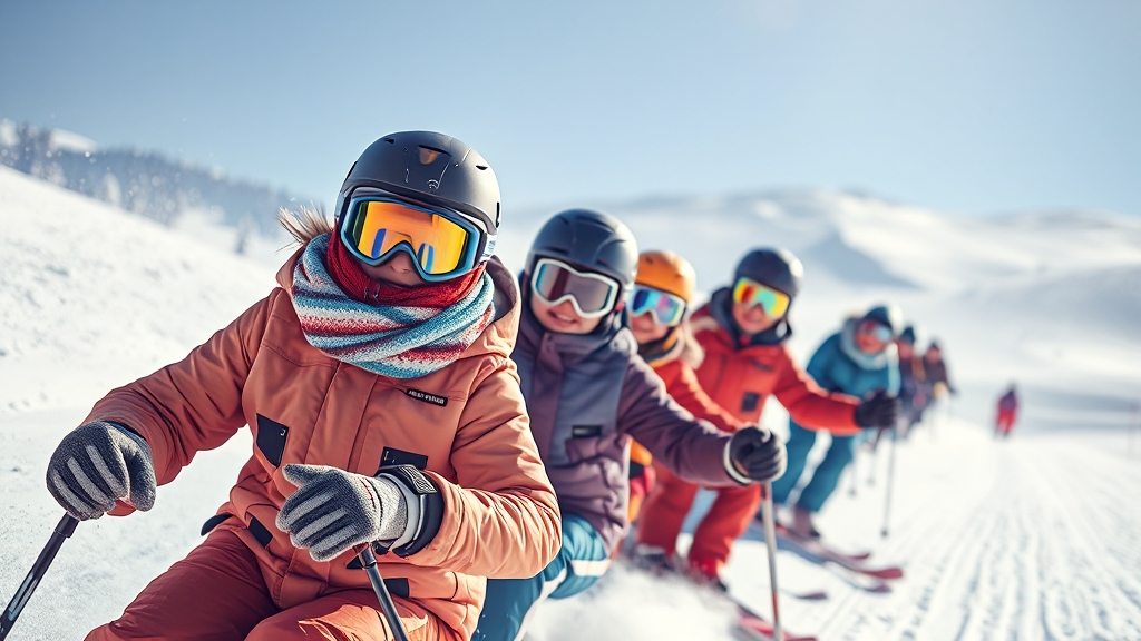 스키 시즌권 활용 팁 (realistic 스타일)