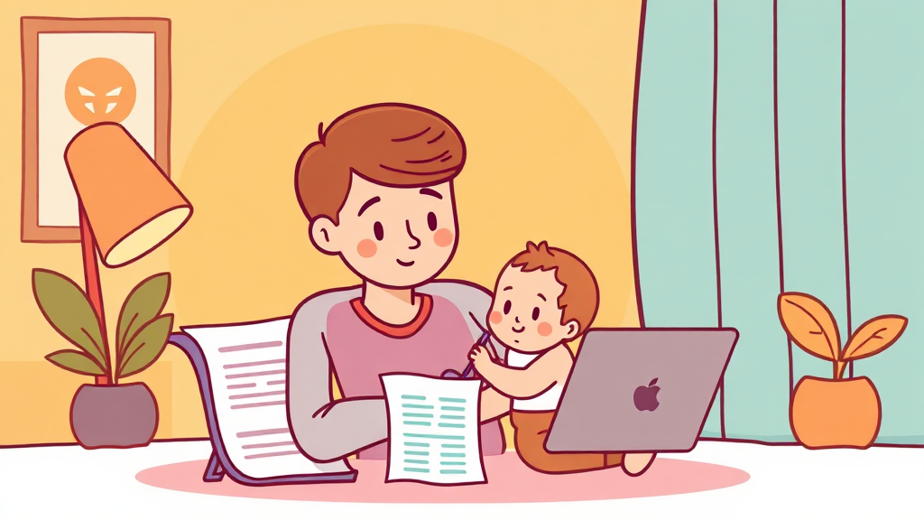 신청 방법 및 절차 안내 (cartoon 스타일)