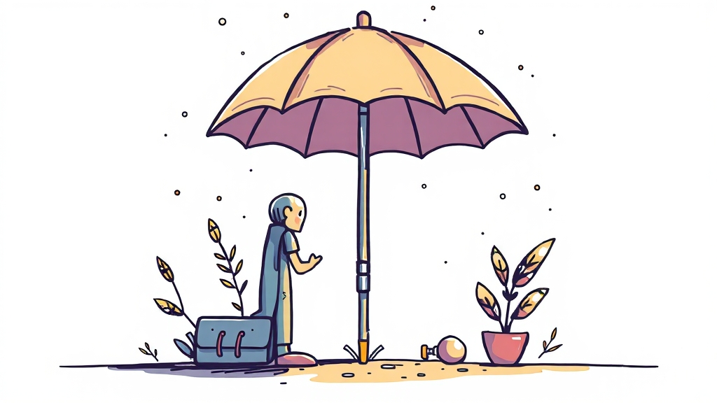 저작권 침해 예방 방법 (illustration 스타일)