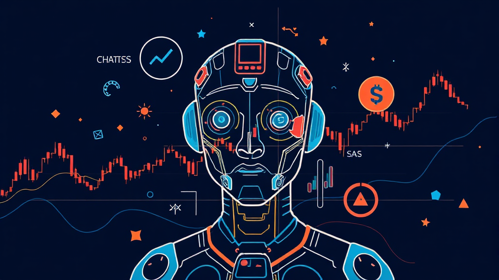 AI 투자 전략, 똑똑하게 활용하기 (illustration 스타일)